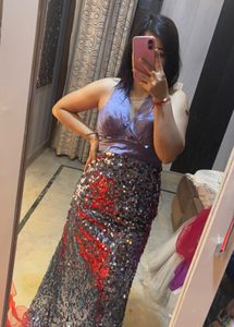 Sparkling Sequin Ethnic Gown❤️🌸