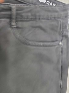 GAS Men's Gray Chinos