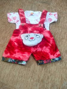 Cute Baby Overalls &amp; T-Shirt Set
