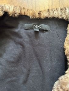 Next Leopard Print Faux Fur Jacket