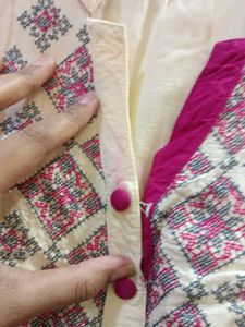 Karigari Ethnic yellow 3 Piece Kurta Set