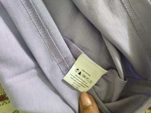 Lavender Graphic Cotton Tshirt