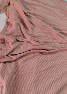 Dusty Pink Colour Slim One Piece Dress