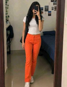 combo 🔥🔥crop shirt &amp; straight leg jeans