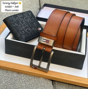 Tommy Hilfiger Belt &amp; Wallet Combo