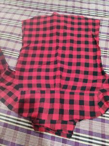 Red &amp; Black Checkered Shirt