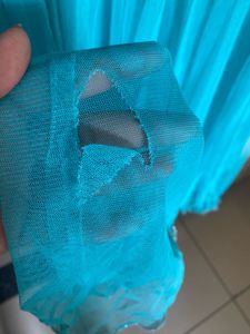 Beautiful Teal Embroidered Gown