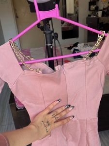 Pink Bodycon Party Dress