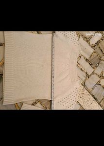 26. Pure Wool Cozy Cream Knit Sweater