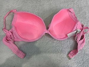 Pink Padded🤎 big size Bra