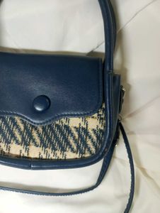 Chic Navy Blue Mini Handbag