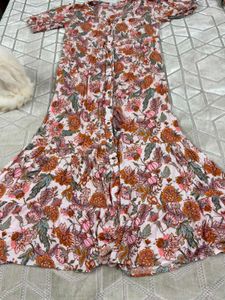Boho Floral Print Maxi Dress