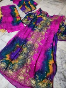 arri tari work Kurta Set with Dupatta