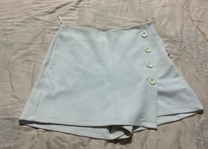 Cute Off White Skort