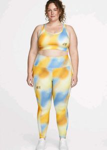 Tie-Dye Sports Bra and Leggings Set