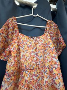 Floral Print Midi Dress