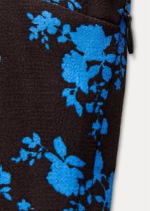 Brown And Blue Zara Dress