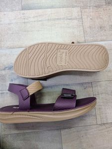 Stylish Purple Flat Sandals