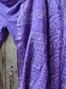 Purple Kurta Set &amp; Dupatta