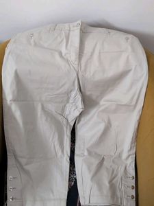 Chic Capris with Button Detail