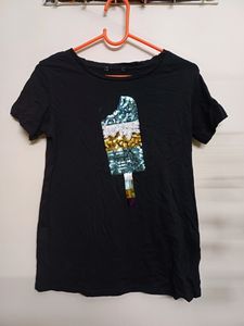 Black Casual Top