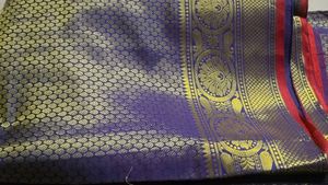Elegant Royal Blue Saree