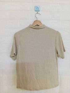 Women's Mock Neck T-Shirt
