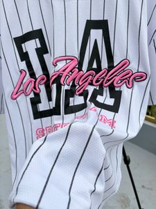 LA Sports Team Striped T-Shirt