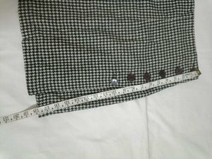 Houndstooth Pattern skirt