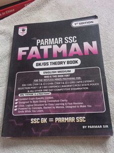 Parmar SSC Fatman GK/GS Theory Book