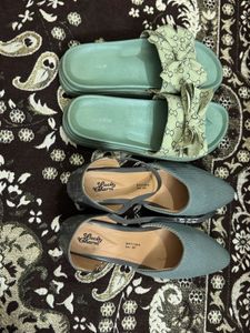 Women's Footwear Bundle - Slides &amp; Flats