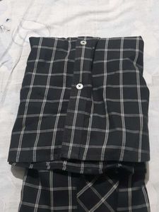 Men's Slim Fit Checked Shirt