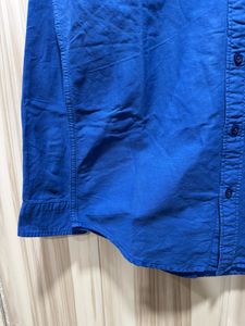 Levis Blue Button Down Cotton Shirt