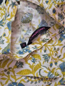 Stylish Floral Print Kurta