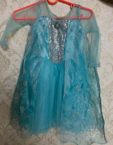 Sparkling Elsa-Inspired Dress