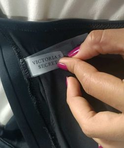 Black Triangle Bikini Top and thong