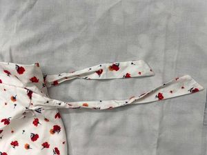 floral wrap ditsy skirt