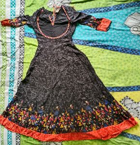 Anouk Black Kurta Set