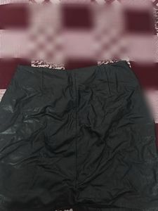 Black A-line Skirt
