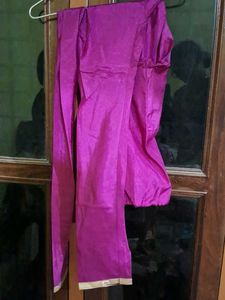 Anarkali Kurta with churidar and Dupatta