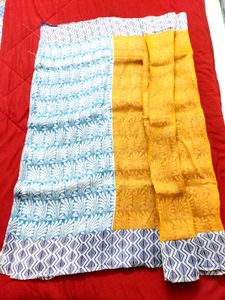 Elegant Ethnic Cotton Kota Saree 🌸