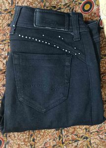 Classic Black Denim Jeans