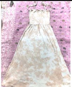 Boho Tie-Dye Midi Dress