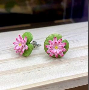 Lily Pad Lotus Flower Necklace