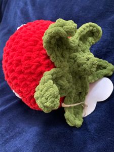 Handmade Crochet Strawberry Plush🍓