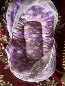 150 rs each Baby Blue Hooded Sleep Sack, bed