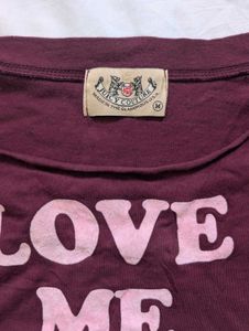 y2k 2000's juicy couture off shoulder top