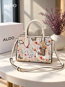 ALDO Evililya Floral Printed Medium Structured Han