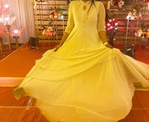 Elegant Mint Green Gown