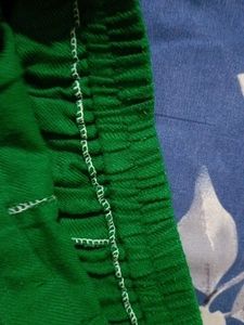 Emerald Green Embroidered Kurta Set for winter